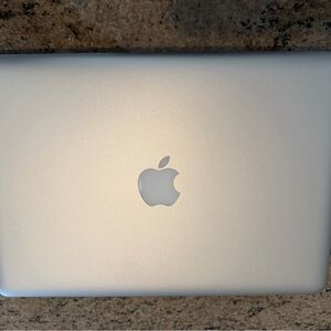 Apple Silver MacBook Laptop - Sleek Silver Finish